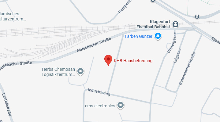 KHB Hausbetreuung Karte